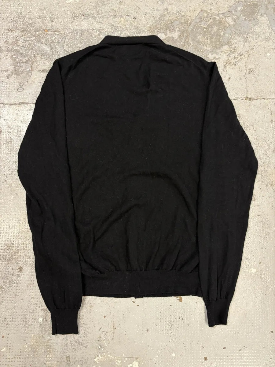 Prada Black Minimalist Cardigan Sweater hybjFJZ 3