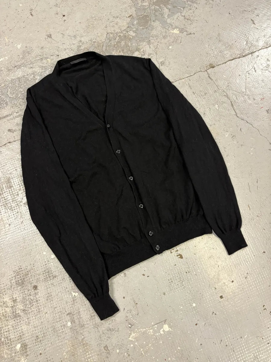 Prada Black Minimalist Cardigan Sweater hybjFJZ 8