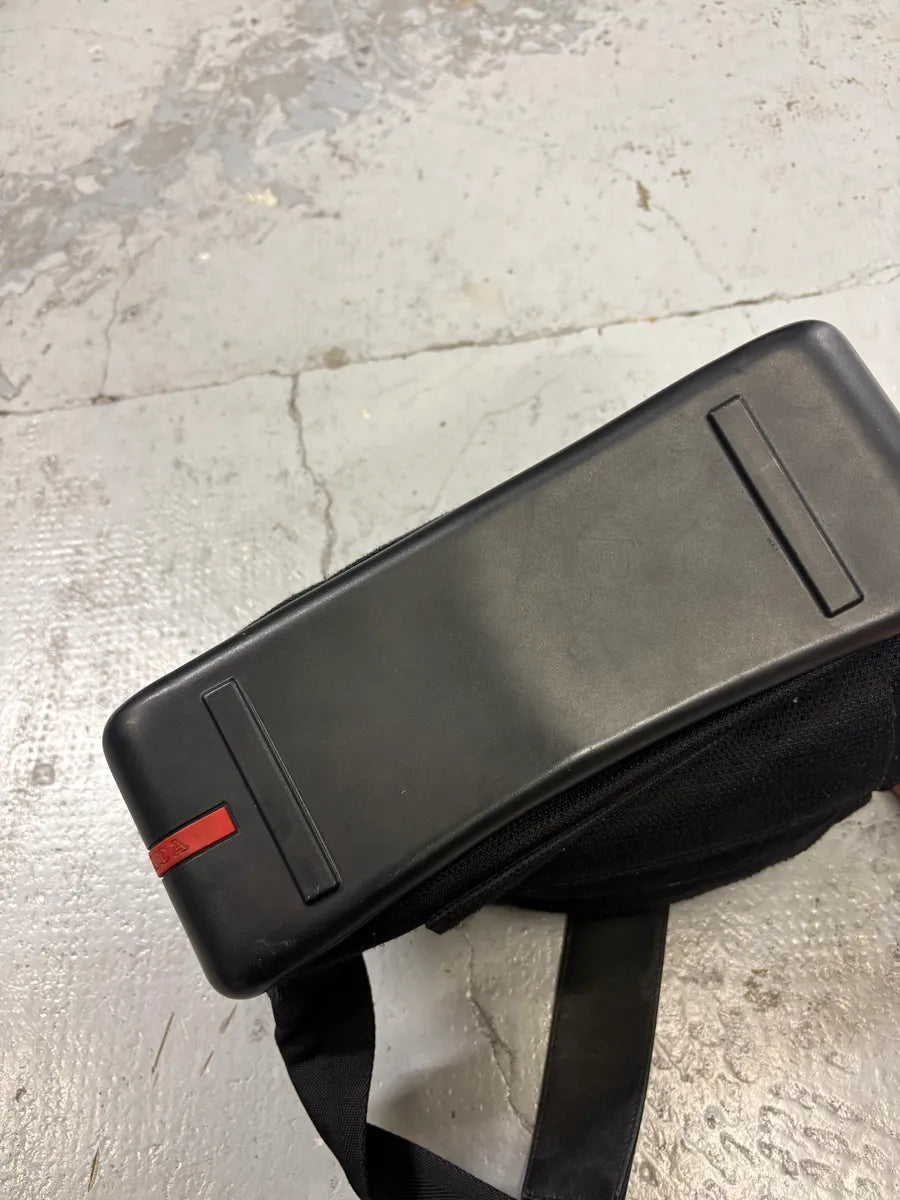 AW1999 Prada Black Nylon Americans Cup Crossbody Bag FyNZrAe 9