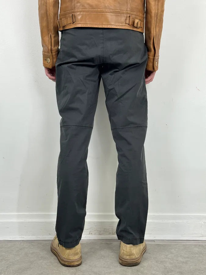 2000s Prada Black Nylon Cargo Pants with Zip-Off Leg Openings uyhRvoZ 3