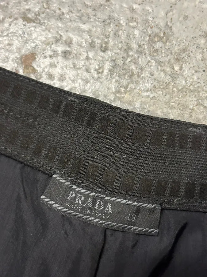 2000s Prada Olive Nylon Cargo Ski Pants KCEdXOv 8
