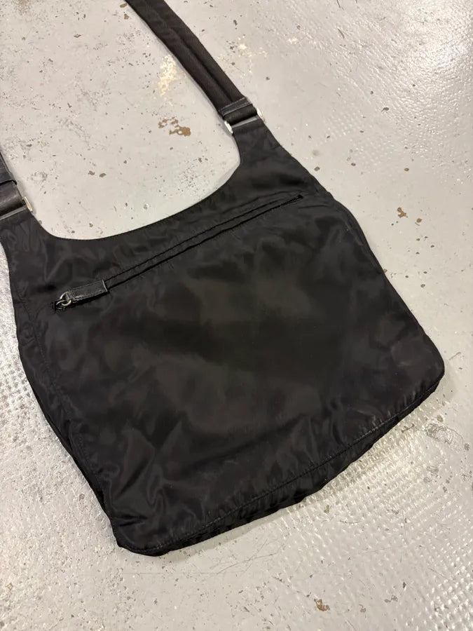 2000s Prada Black Nylon Crossbody Bag jzkMMgJ 5