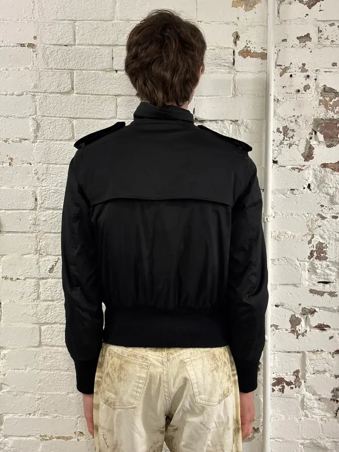 2000s Prada Black Classy Nylon Jacket vbCJEMe 2