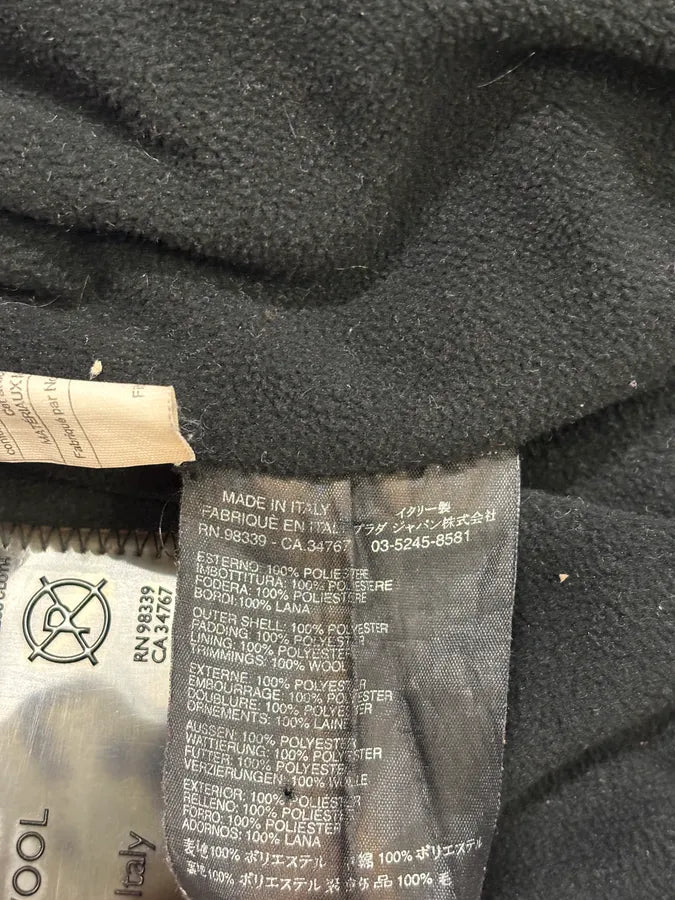 2000s Prada Black Classy Nylon Jacket vbCJEMe 13