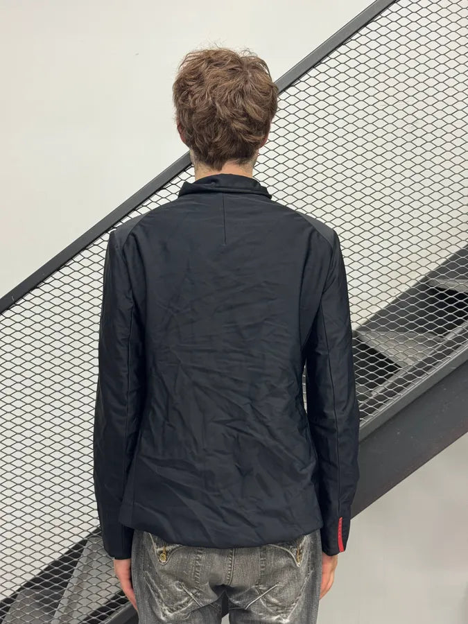 2000s Prada Black Nylon Windbreaker Jacket wCuzOVC 2