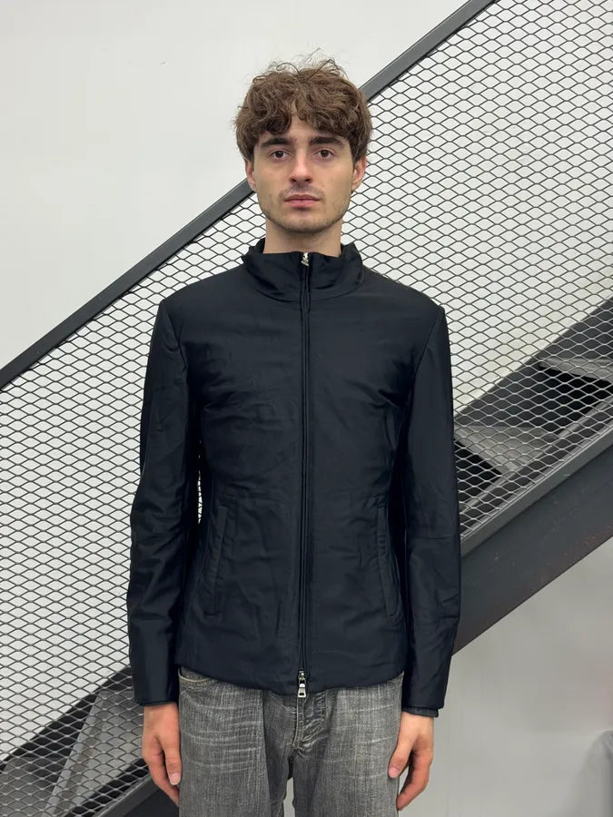 2000s Prada Black Nylon Windbreaker Jacket wCuzOVC 1