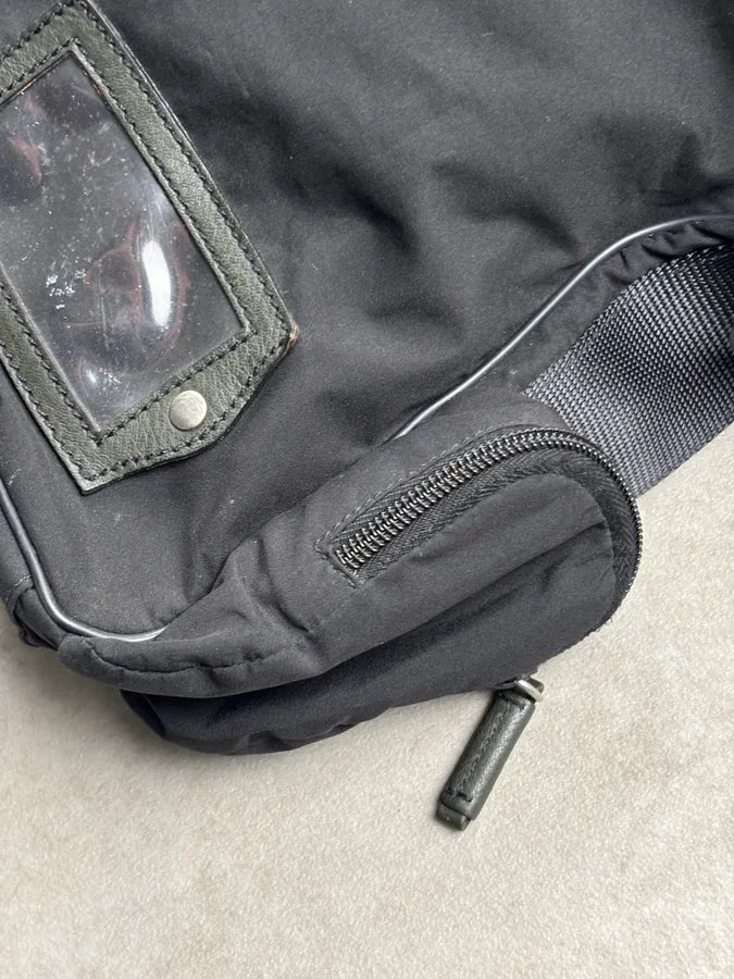 2000s Prada Black Nylon Laptop Handle Bag PdCPDcn 6
