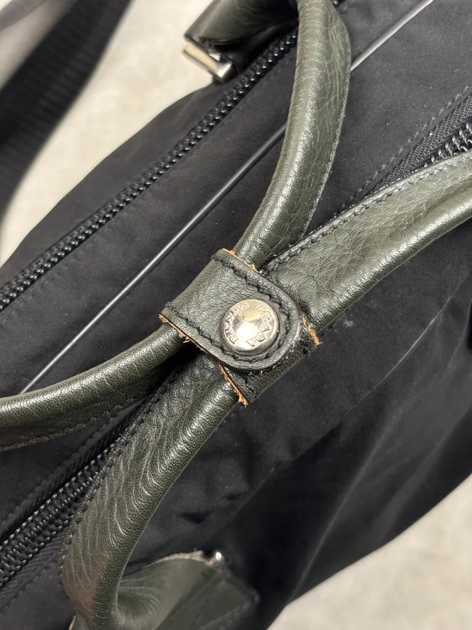2000s Prada Black Nylon Laptop Handle Bag PdCPDcn 4