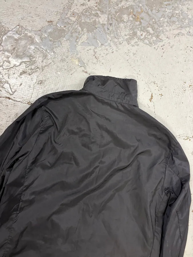 AW2009 Prada Black Nylon Windbreaker Light Jacket nkYYZuc 5
