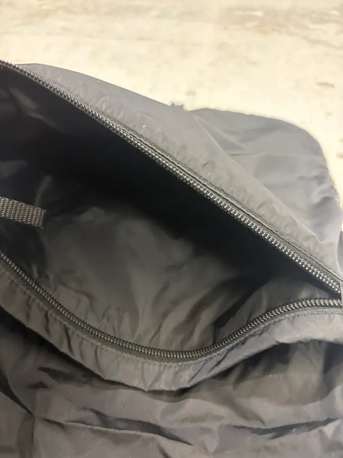 2000s Prada Black Linea Rossa Nylon Shoulder Bag mwXfmxs 10