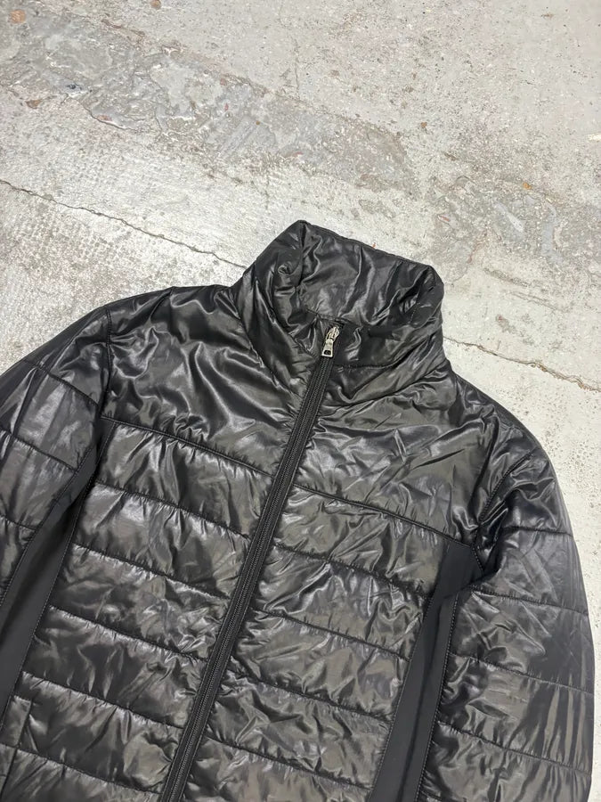 AW2009 Prada Black Nylon Quilted Puffer Jacket YBLfjtF 3