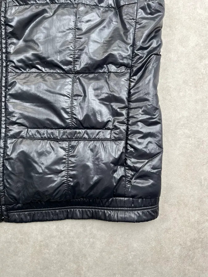 AW2010 Prada Black Nylon Linea Rossa Quilted Puffer Vest rzYXDlR 8