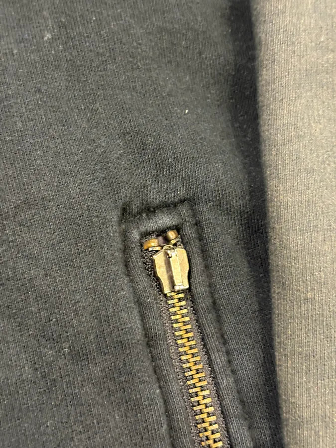 2000s Prada Black & Grey Nylon Zip-Up Sweater tmcnMrv 14
