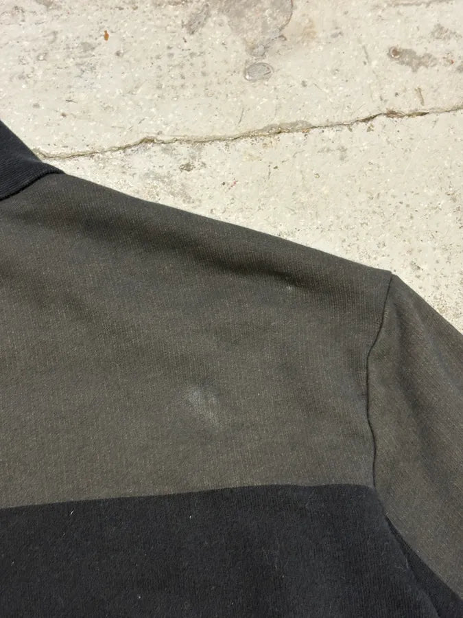 2000s Prada Black & Grey Nylon Zip-Up Sweater tmcnMrv 12