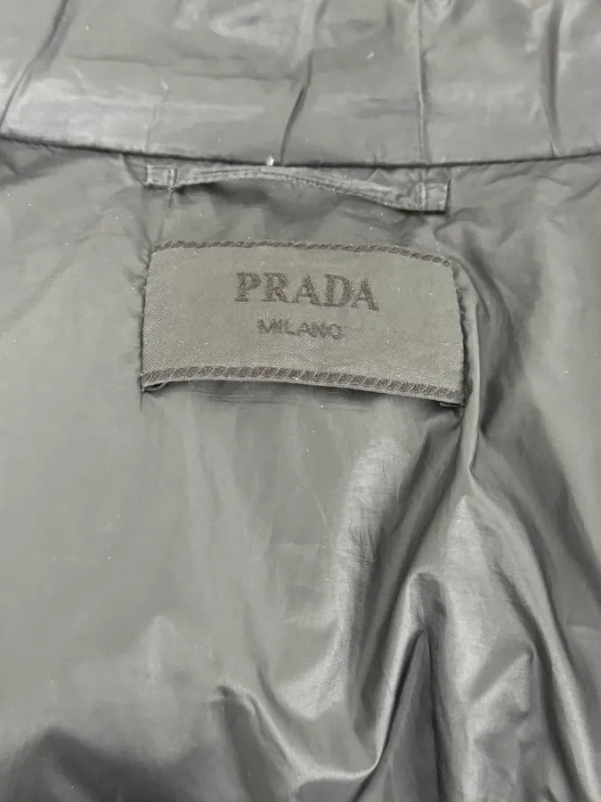 2010s Prada Dark Grey Puffer Jacket pdvGHrp 11