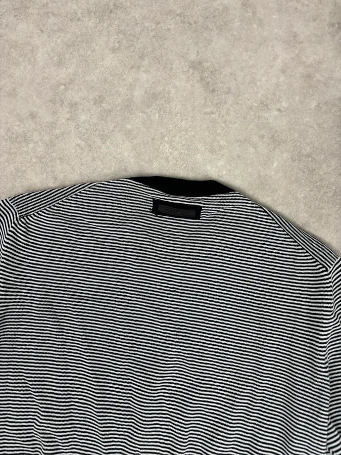 SS2012 Prada Black Stipes Sweater  AHRYizs 5