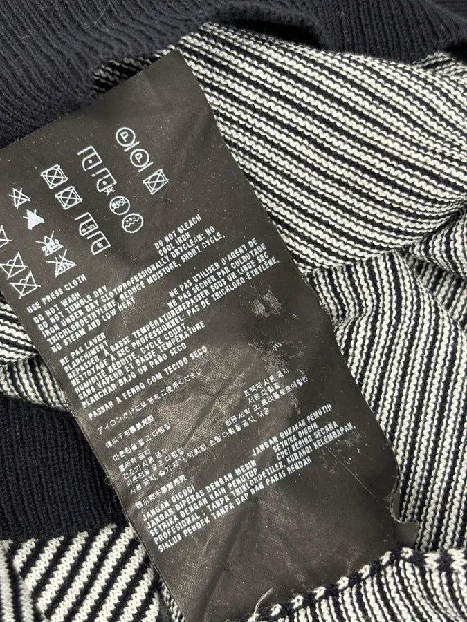 SS2012 Prada Black Stipes Sweater  AHRYizs 10