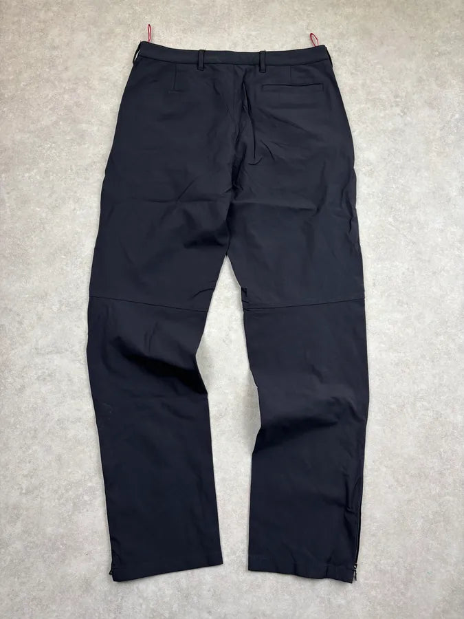 2000s Prada Black Straight Linea Rossa Pants NrbBLIO 5