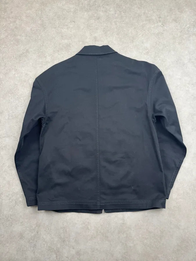 SS2011 Prada Black Minimalist Zip-up Jacket hCIofjN 7
