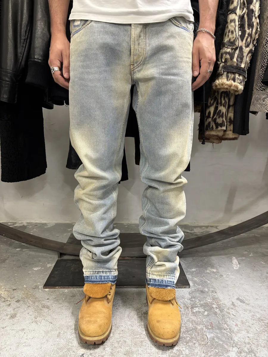 Prada Blue Light Faded Denim Jeans (M/L) NzzmTwB 0