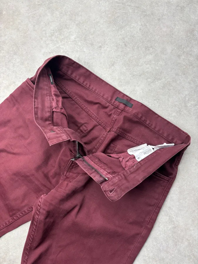 2010s Prada Bordeaux Classy Pants wcpHpfS 8