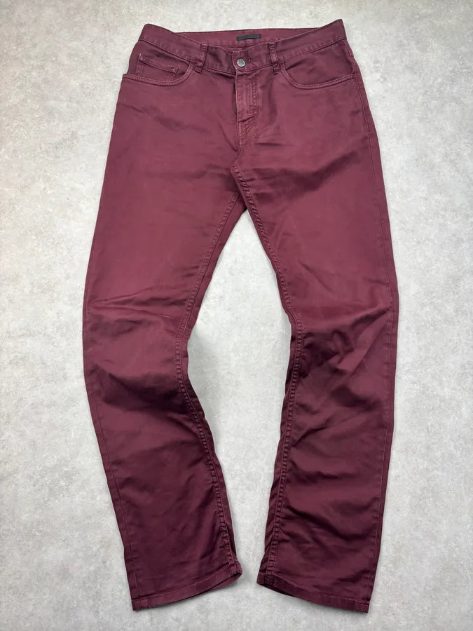 2010s Prada Bordeaux Classy Pants wcpHpfS 0
