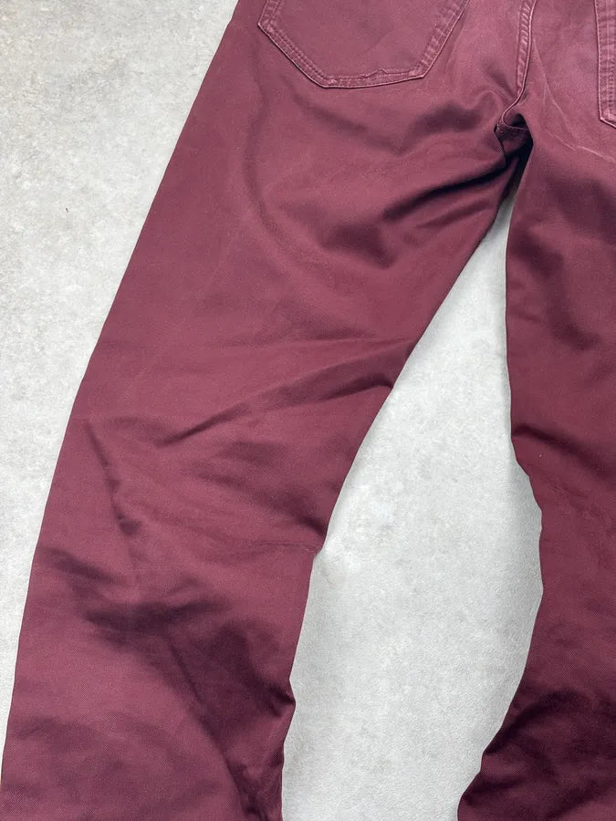 2010s Prada Bordeaux Classy Pants wcpHpfS 10