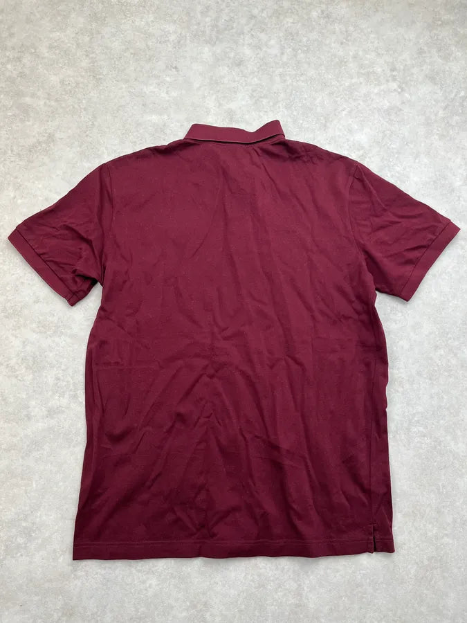 SS2020 Prada Bordeaux Minimalist Signature Polo JIvROIT 3