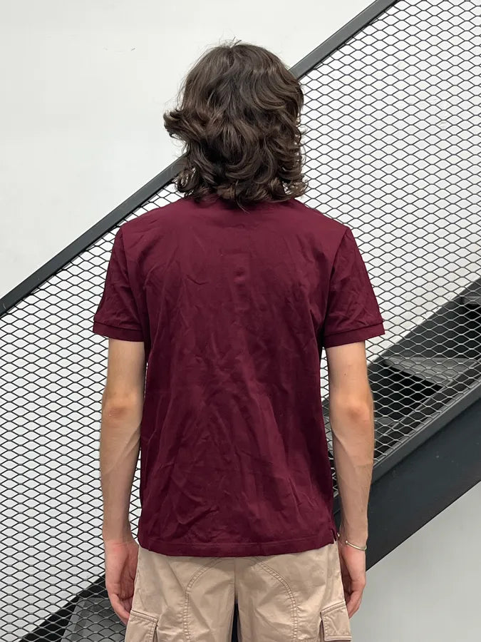 SS2020 Prada Bordeaux Minimalist Signature Polo JIvROIT 2