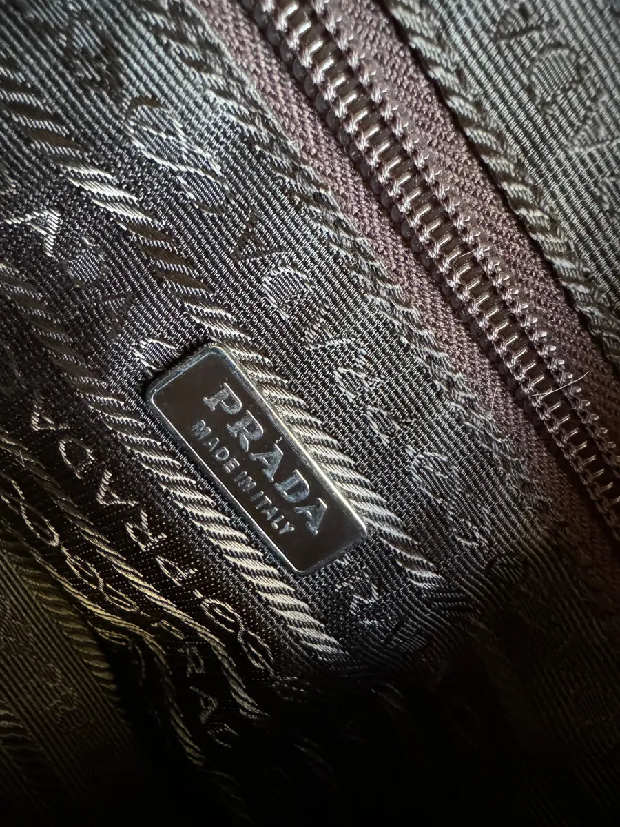 Prada Bowling Pony Hair Calfskin Zebra Hangbag UsapXeJ 13