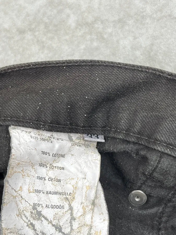 SS2008 Prada Dark Grey Straight Denim Jeans HdqudkA 12