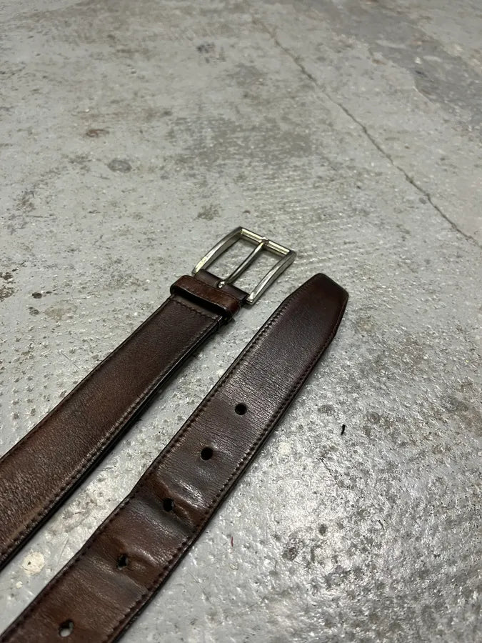 Prada Brown Leather Belt IJChPRJ 3