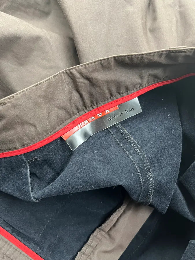 Prada Brown Nylon Cargo Pants LVhADYF 8