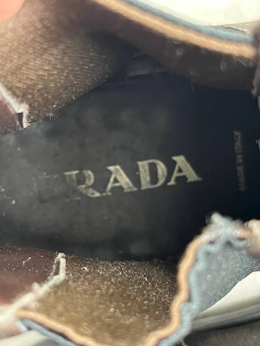 Prada Dark Brown Suede Chelsea Boots dmwplro 7
