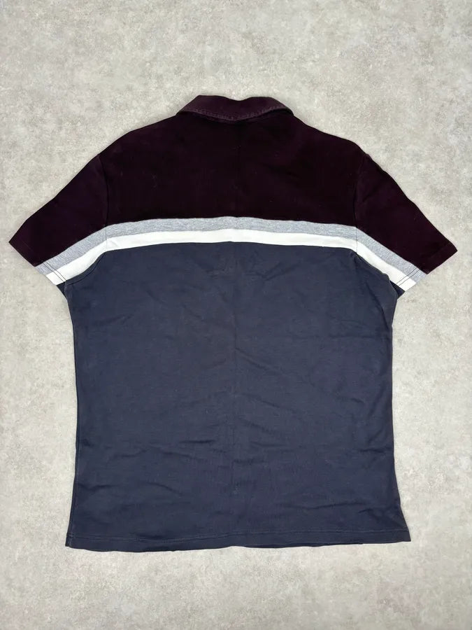 SS2008 Prada Grey Cozy Striped Polo iesmIwU 4