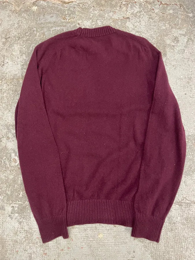 Prada Burgundy Wool Sweater NqKOsqg 5