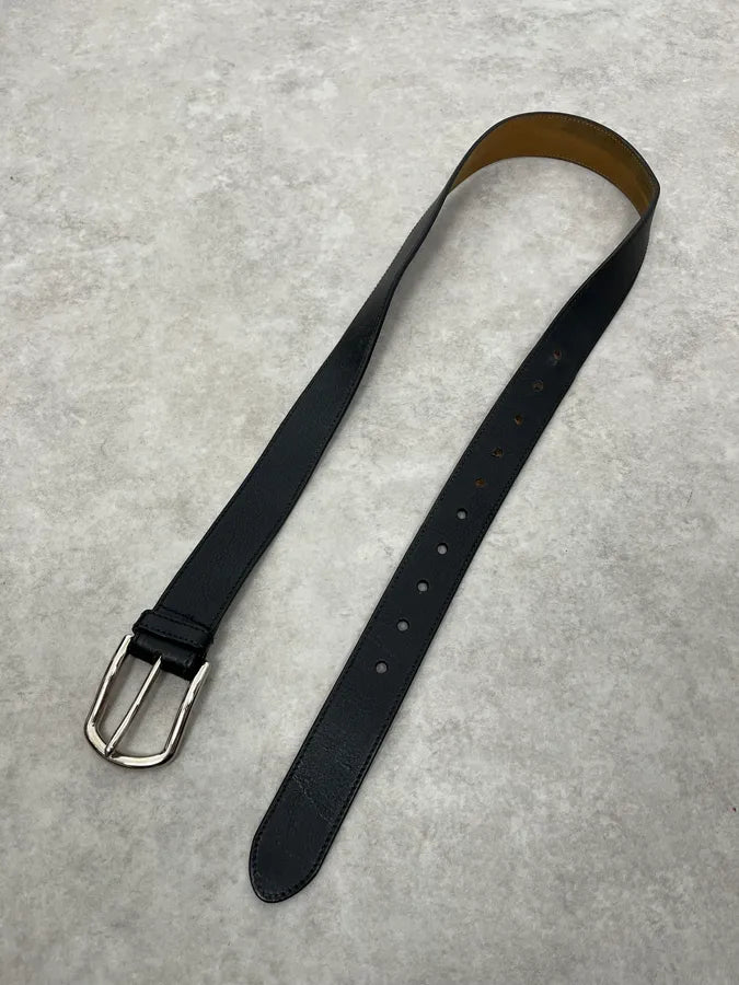 Prada Casual Black Leather Belt fvZwulu 2
