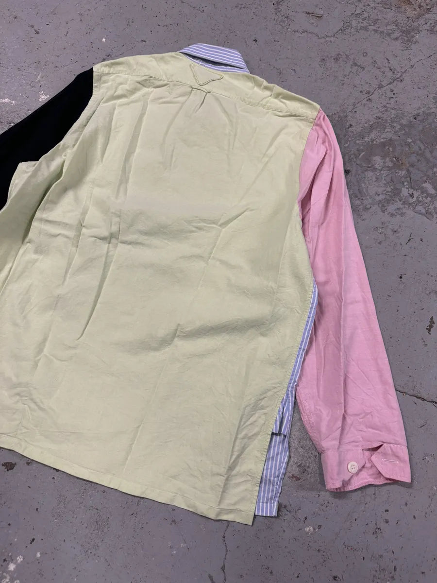 Prada Colorblocked Striped Summer Boss Shirt DjhMkgY 4