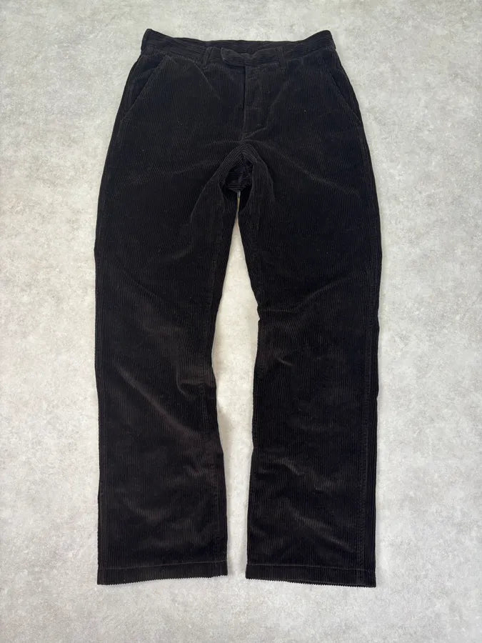 2000s Prada Corduroy Dark Brown Cozy Pants ZmXhZpr 1