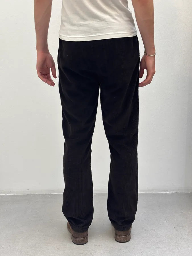 2000s Prada Corduroy Dark Brown Cozy Pants ZmXhZpr 3