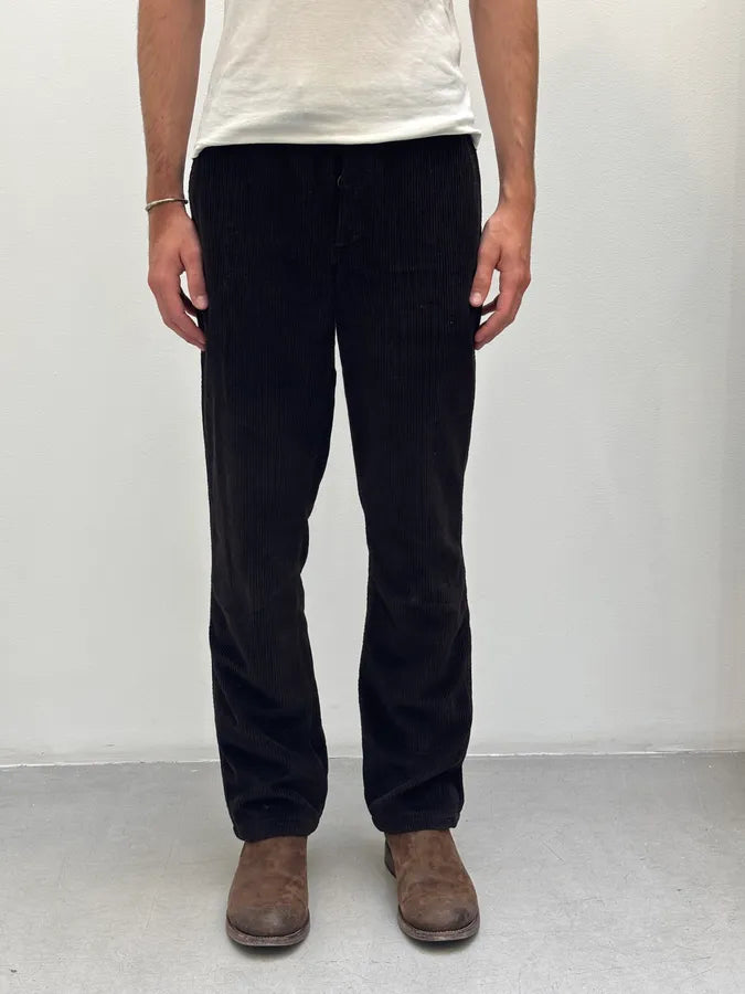 2000s Prada Corduroy Dark Brown Cozy Pants ZmXhZpr 0