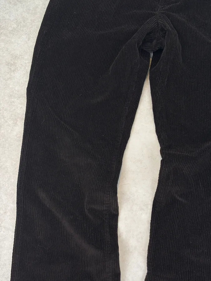 2000s Prada Corduroy Dark Brown Cozy Pants ZmXhZpr 9