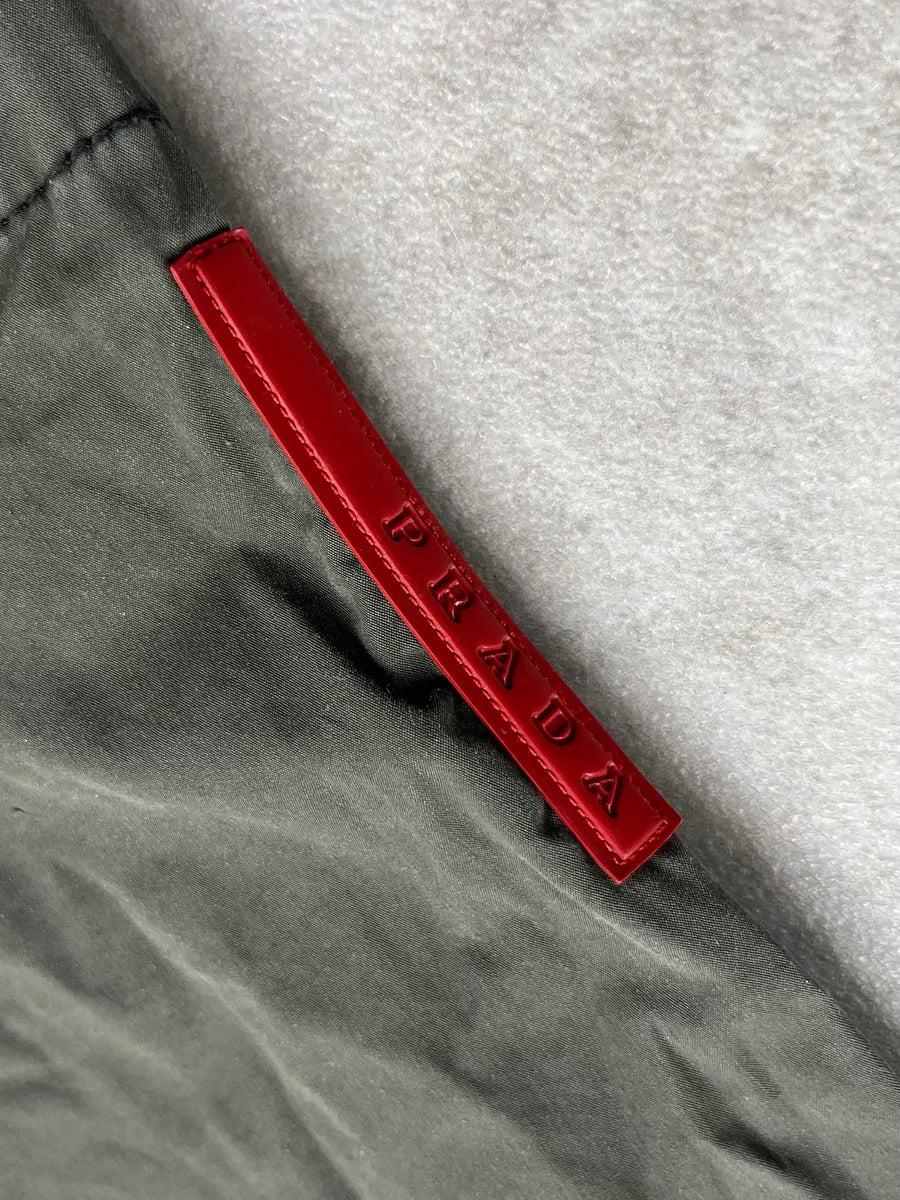 SS2003 Prada Linea Rossa Khaki Pants PLwnEAz 8