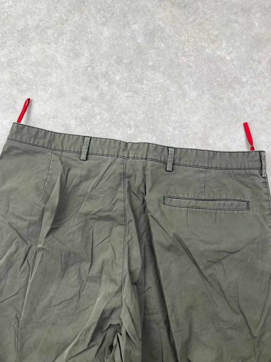 SS2003 Prada Linea Rossa Khaki Pants PLwnEAz 6