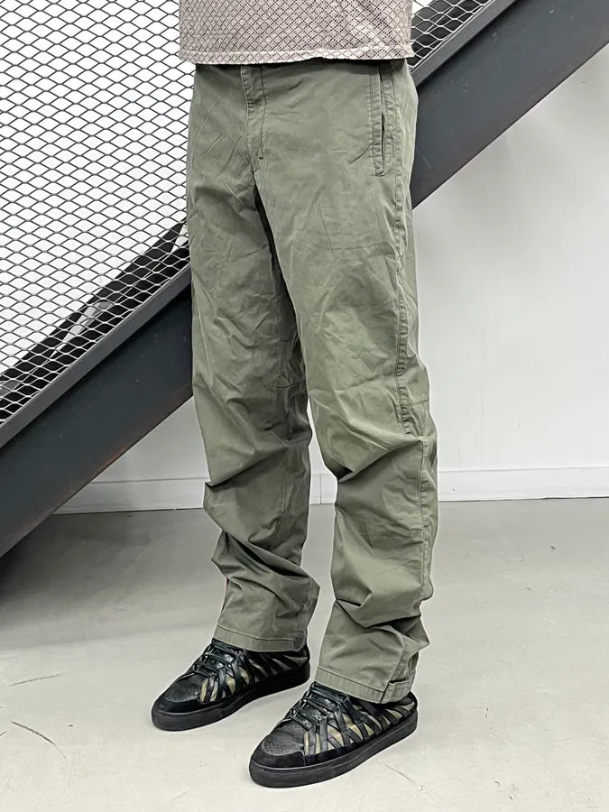 SS2003 Prada Linea Rossa Khaki Pants PLwnEAz 2