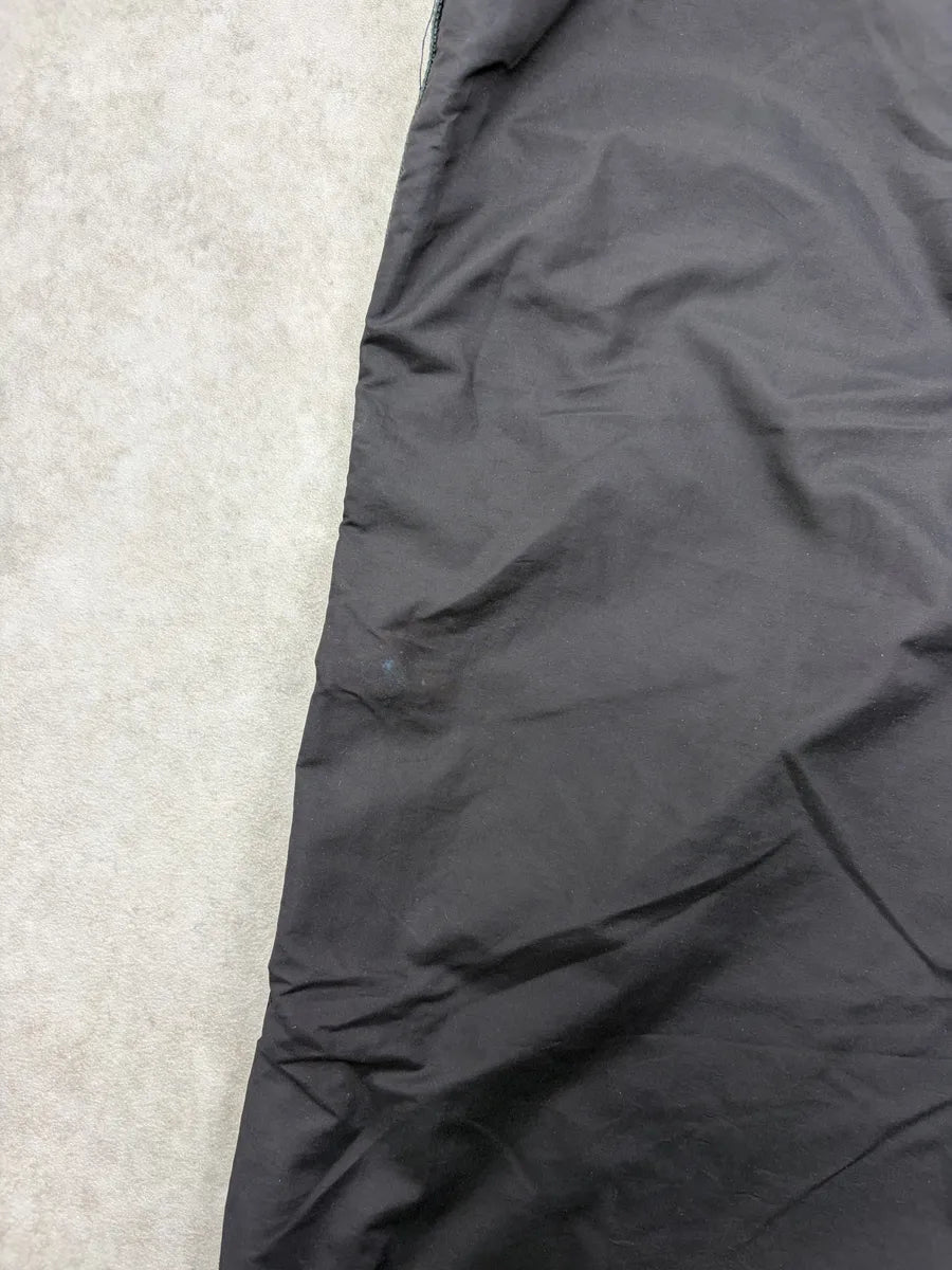 SS2000 Prada Dark Grey Nylon Striped Shorts clNpAbo 9