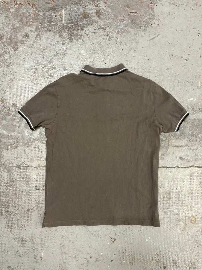 Prada Faded Grey Polo Shirt xWssrqB 4