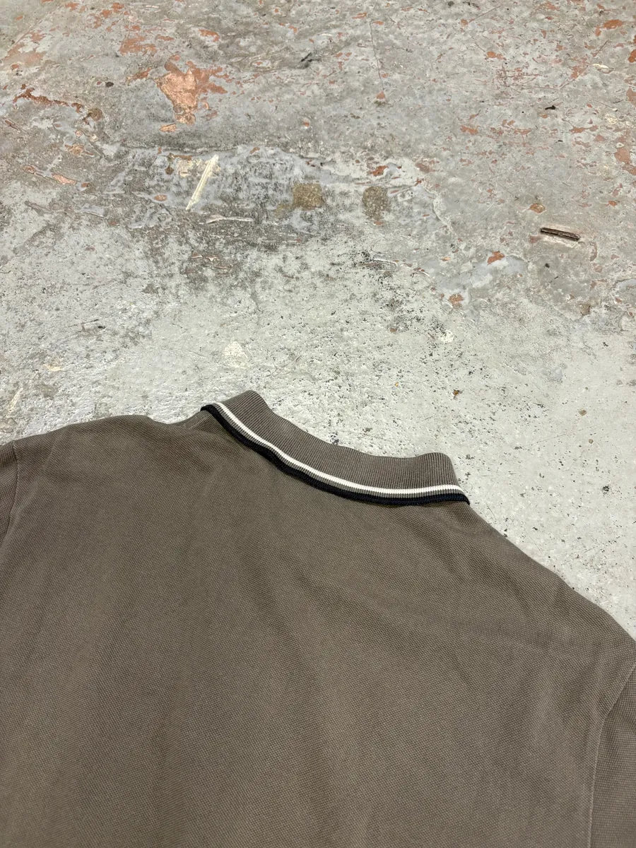 Prada Faded Grey Polo Shirt xWssrqB 5