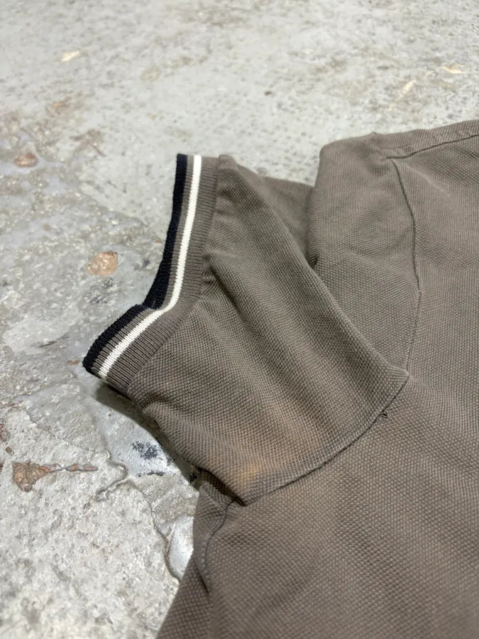 Prada Faded Grey Polo Shirt xWssrqB 8