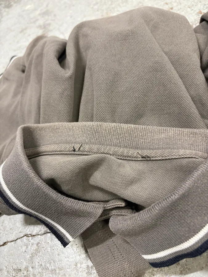 Prada Faded Grey Polo Shirt xWssrqB 9